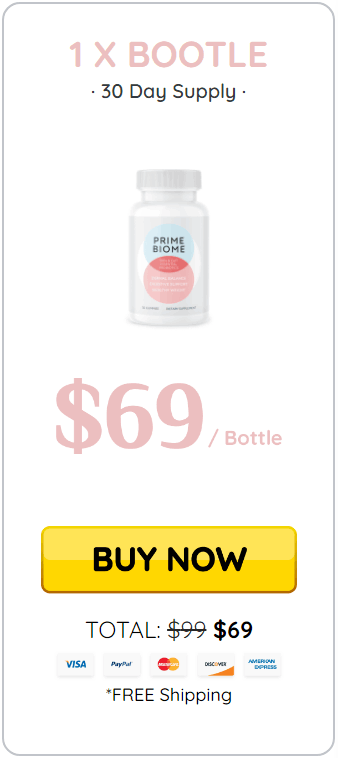 PrimeBiome Buy Now 1 Bottle